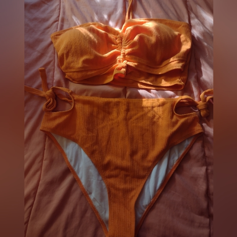 Two piece bathing suit